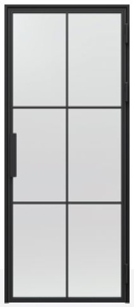 DRZWI W STYLU LOFTOWYM PORTA LOFT STALOWE 1