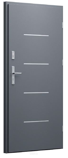 Drzwi Wikęd FutureInox - Wzór FI03b