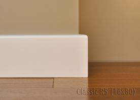 Listwa przypodłogowa lakierowana  MDF CLASSIC R5