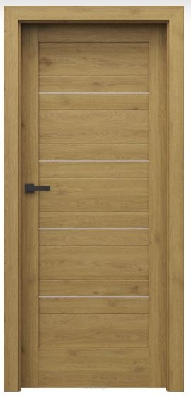 DRZWI RAMIAKOWE W OKLEINIE PORTA VERTE HOME C.0 intarsje