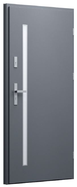Drzwi Wikęd FutureInox - Wzór FI10a