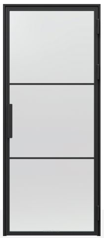 DRZWI W STYLU LOFTOWYM PORTA LOFT STALOWE 2