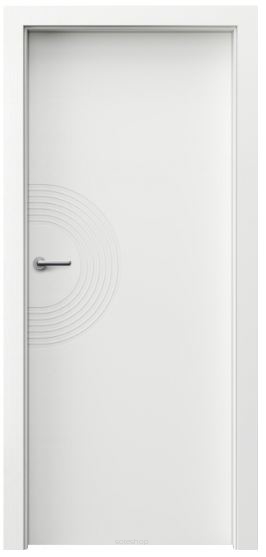 Drzwi wewnątrzlokalowe lakierowane PORTA ART DECO 2