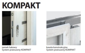 SYSTEMY PRZESUWNE NAŚCIENNE - KOMPAKT